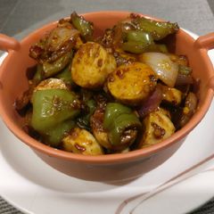 A picture of Sausage in Manchurian styl.