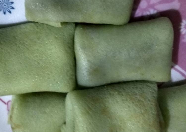 makanan Pancake durian Jadi, mengenyangkan