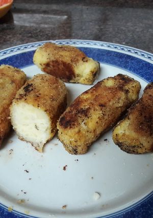 A picture of Gluten-Free Vegan Potato Croquettes.