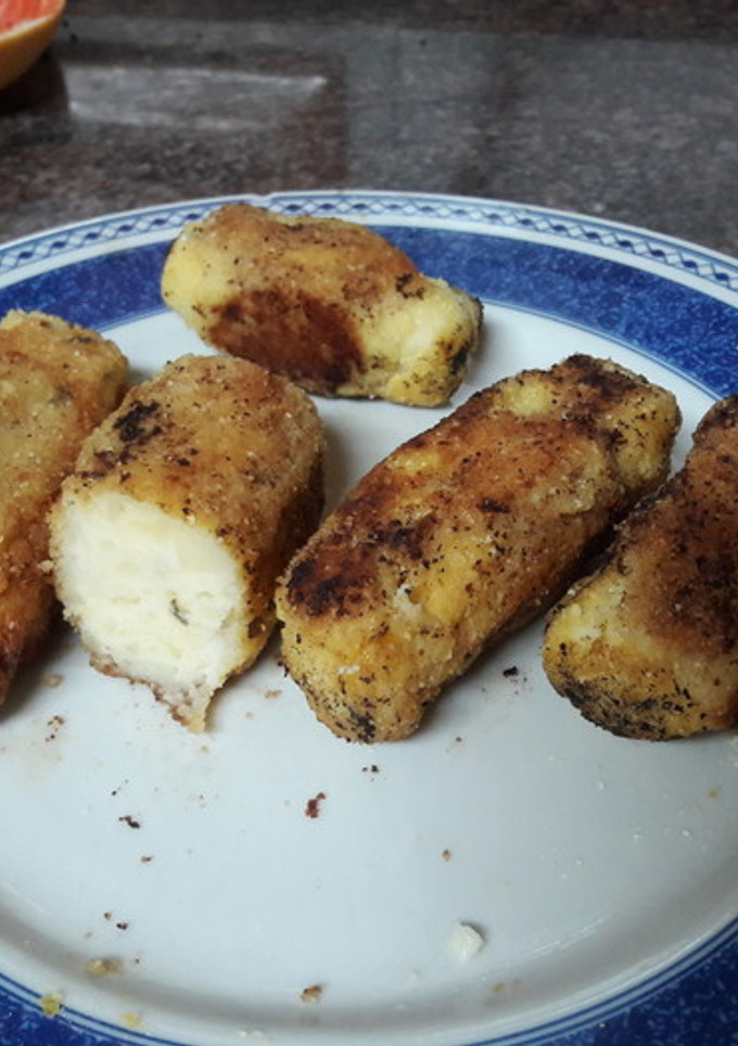 Una foto de Croquetas de patata sin gluten y veganas