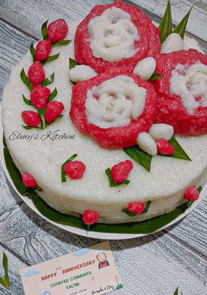 Foto resep Ketan Jadah merah putih (Spesial Anniversary 2nd CoCok Kaltim)