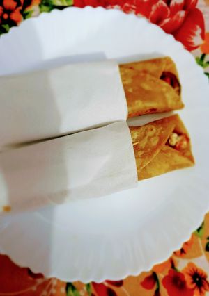 A picture of Chicken Roll.
