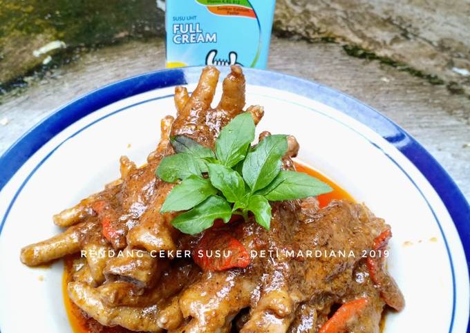 Rendang Ceker Susu