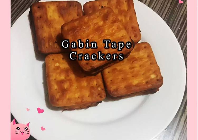 Kue Tape crackers (gabin)