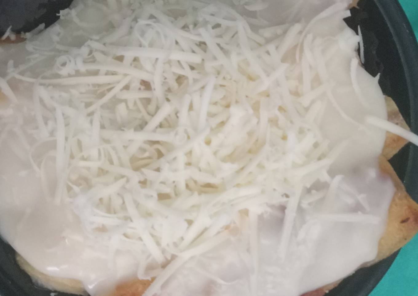 Pisang berendam kuah Fla keju