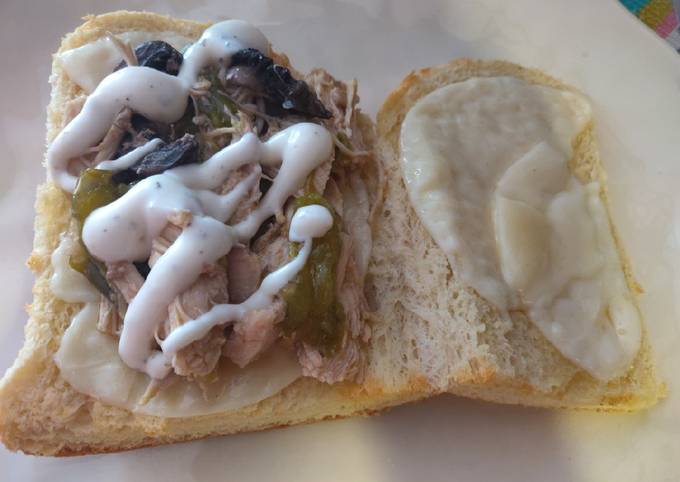 Chicken Cheesesteak (Ninja Foodi)