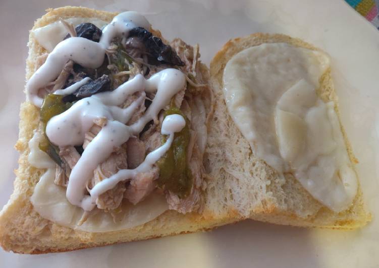 Steps to Make Perfect Chicken Cheesesteak (Ninja Foodi)