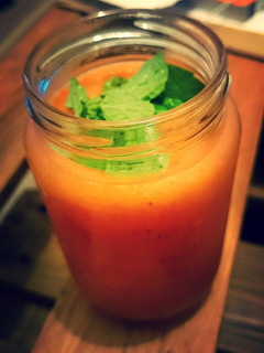 A picture of Minty Ginger Mango Juice.