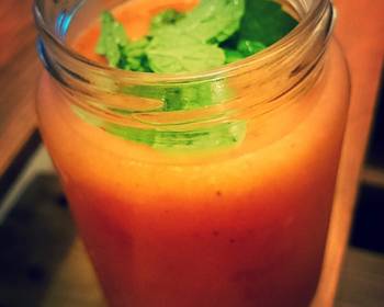 Without Fail Making Recipe Minty Ginger Mango Juice Delicious Simple