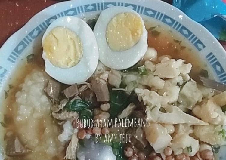 Bagaimana Menyiapkan Bubur Ayam Palembang (Bahan Simple), Sempurna