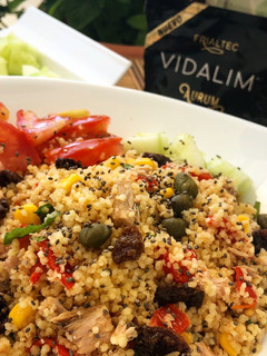 Una foto de Ensalada de cuscus