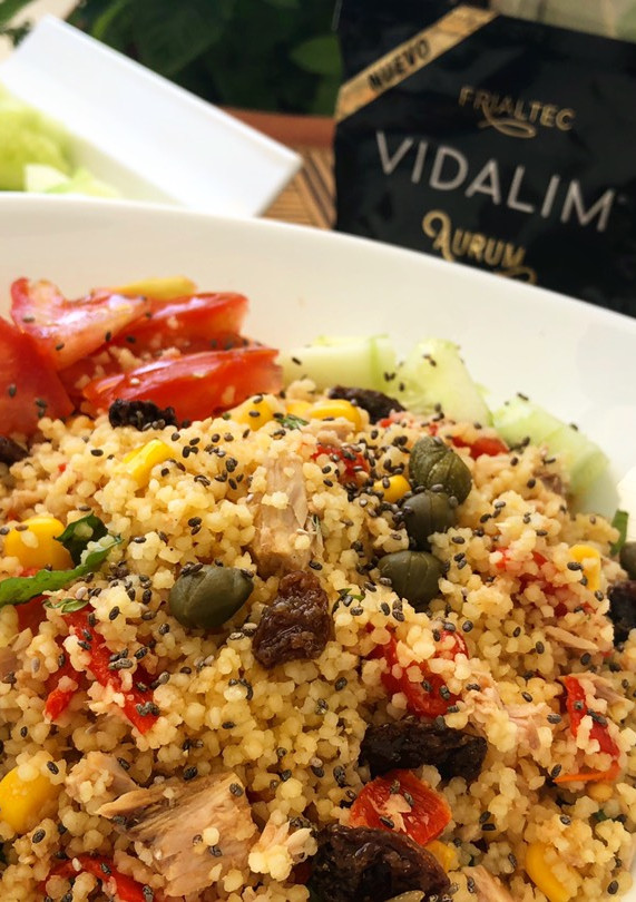 Una foto de Ensalada de cuscus