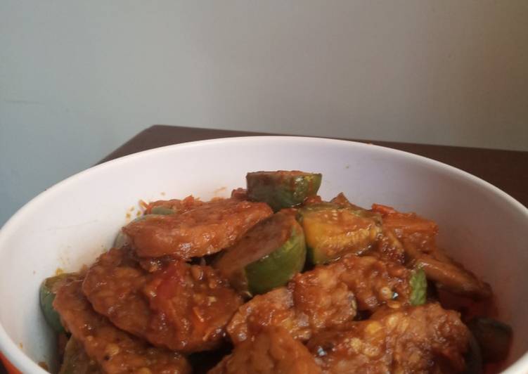 Sambel Terong Tempe