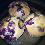 Szedres-csokis muffin