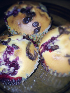 Szedres-csokis muffin recept fotója