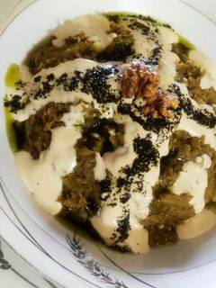 عکسی از دستور حلیم بادمجان