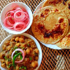 A picture of Pindi Chole.