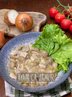 Foto resep Ayam Ca Jamur ala Tiger Kitchen
