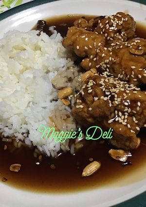 Una foto de Pollo crispy coreano a mi estilo