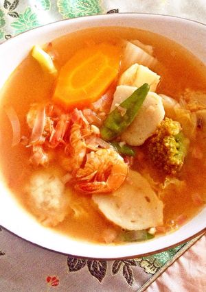 Foto resep Tom Yam Udang seger