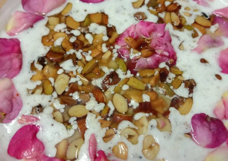 Step-by-Step Guide to Make Quick #Halo2020#Rose milk rice kheer