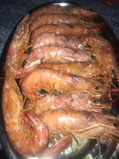 Una foto de Gambones al Horno