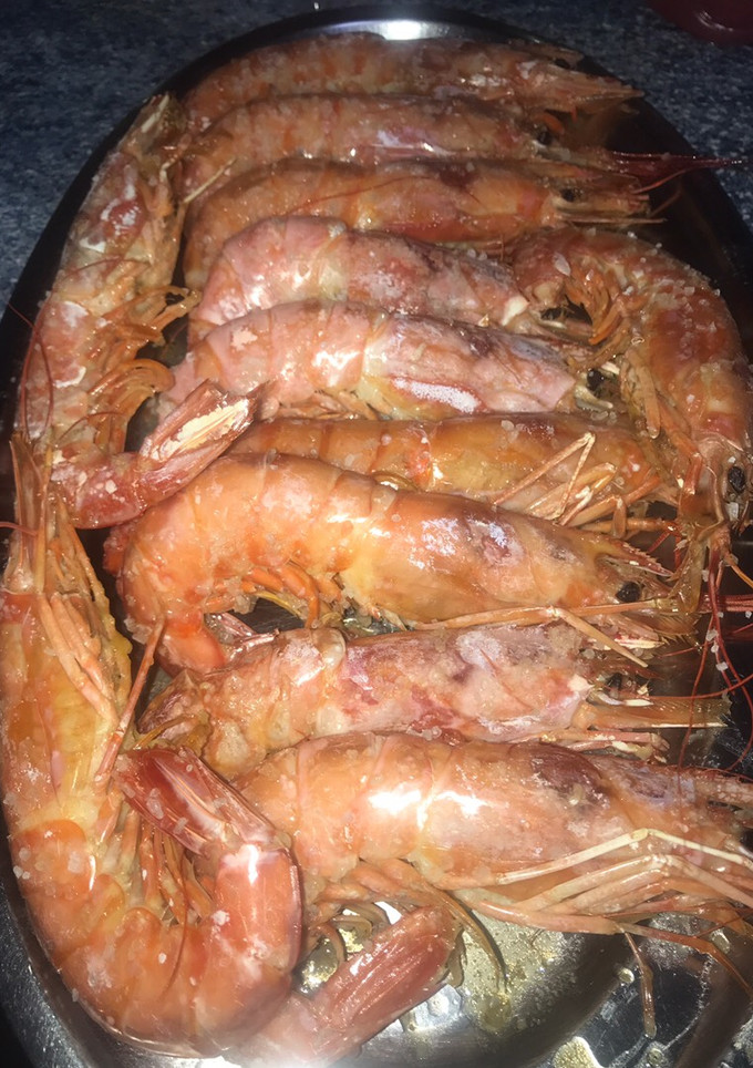 Una foto de Gambones al Horno