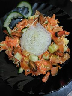 Una foto de Ensalada con fideos chinos