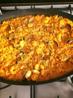 Una foto de Paella mixta