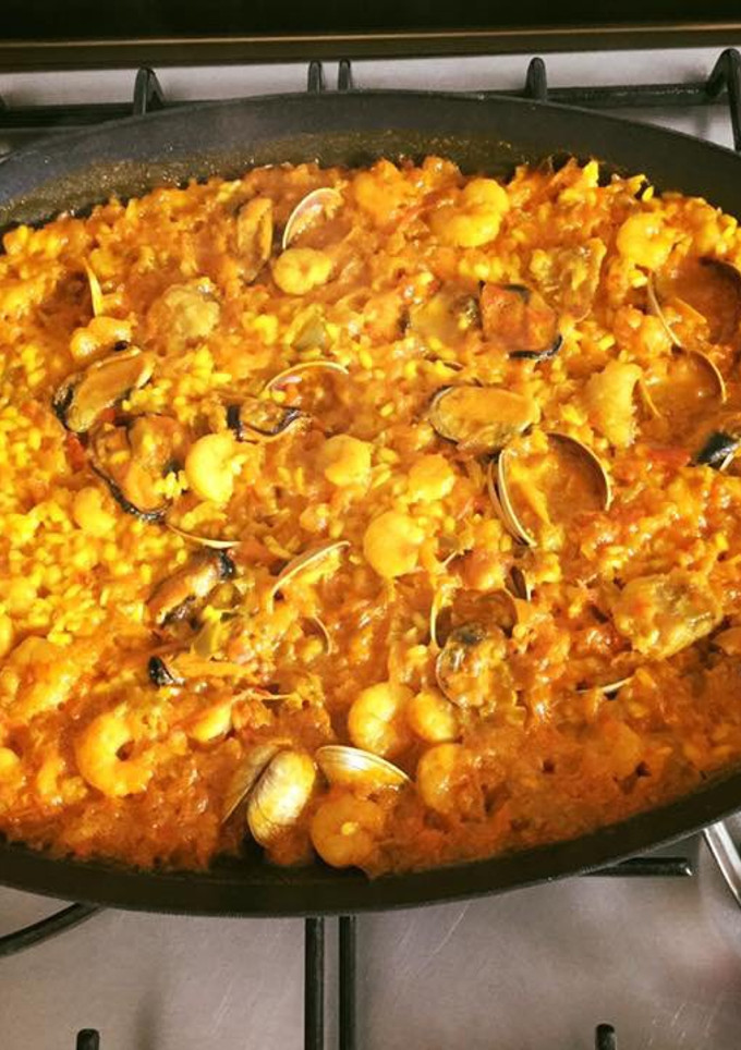 Una foto de Paella mixta