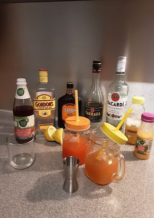 A picture of The Electronic Planters Punch.