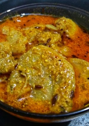 A picture of Banana Curry.