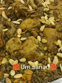 صورة لوصفة أوزي الدجاج