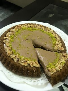 صورة لوصفة تارت كيكة الشوكولاتة