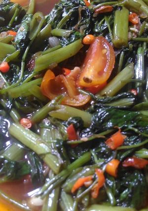 Foto resep Cah kangkung cabe rawit