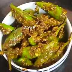 हरी मिर्च का आचार-レシピのメイン写真