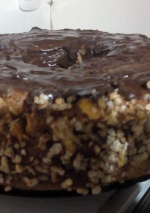 Una foto de Esta torta la prepare para mañana, es el cumple de mi hijo Facu