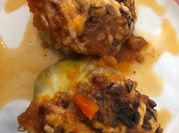 Una foto de repollo gratinado