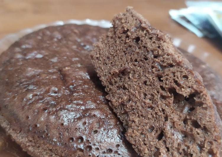 Cara Membuat Cake coklat super simple (kukus) yang Sempurna