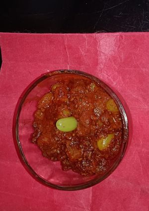 A picture of Green Grapes Pickle.