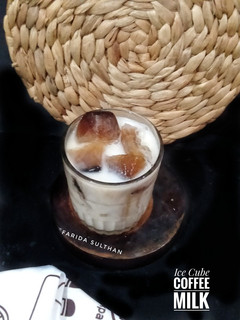 Foto resep Ice Cube Coffee Milk