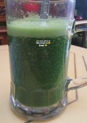 Foto resep Jus Hijau (2)