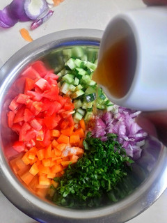 A picture of Cucumber Salad.