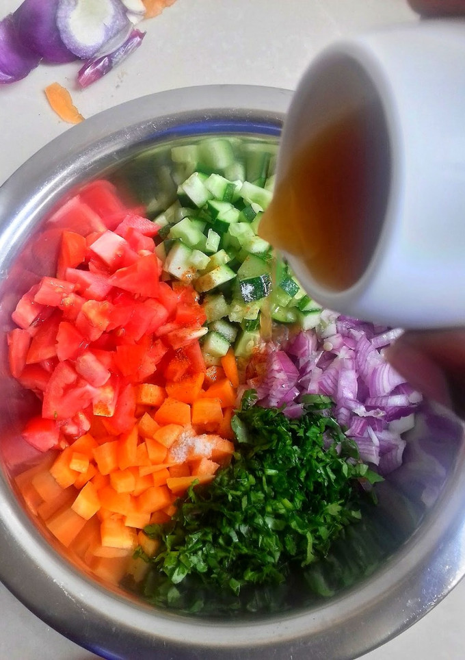 A picture of Cucumber Salad.