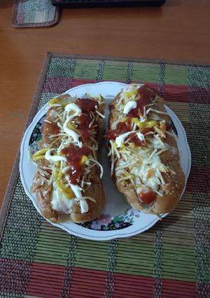 Una foto de Perros calientes caseros
