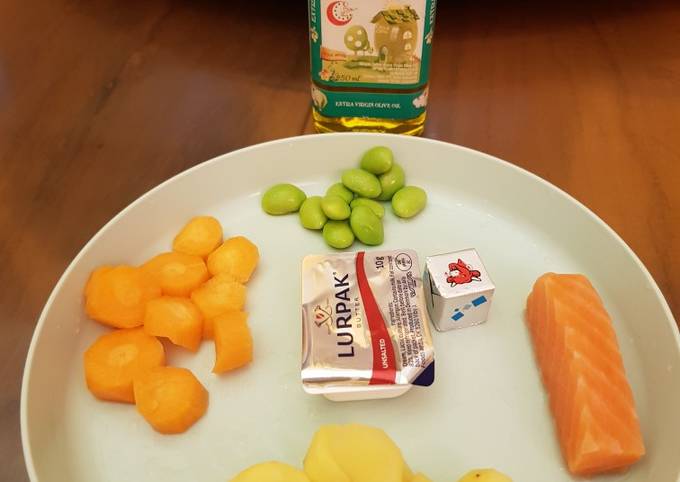 Mpasi 6 bulan salmon