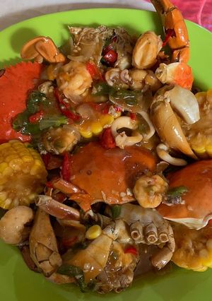 Foto resep Seafood Saus Padang