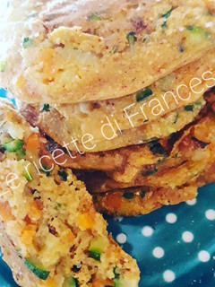 Foto di Pancake salati con farina di ceci