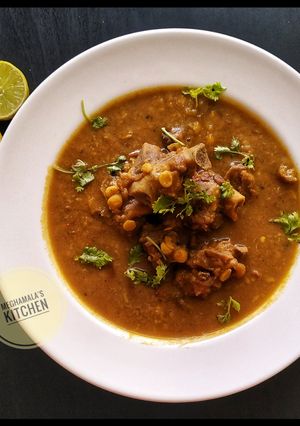ডাল গোস্ত (Dal gosht recipe in bengali) রেসিপির প্রধান ছবি