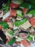 Cazuela de mariscos al estilo chino